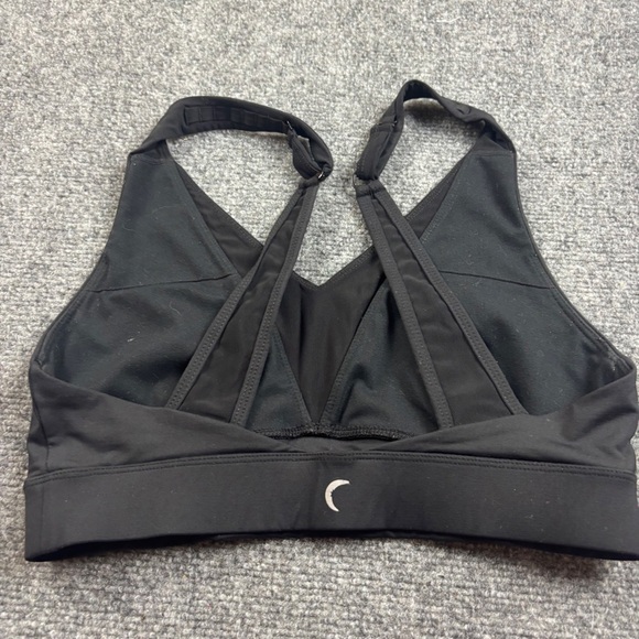 ZYIA Active Women’s Black Mesh Adjustable Sports Bra Medium to High Impact Large - Picture 2 of 7